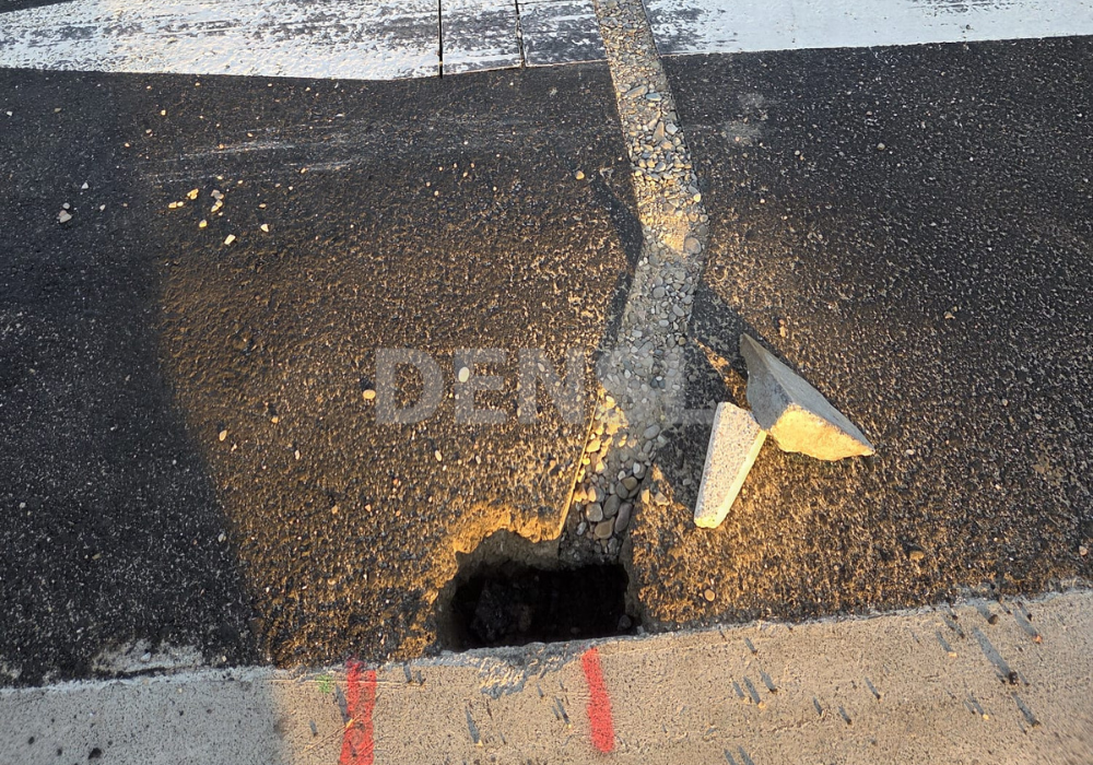 Paso de peatones iluminado realizado en Zaragoza por DENSL.